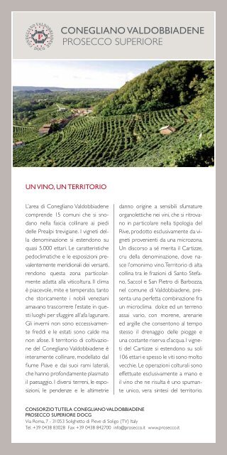 I PRODOTTI - Primavera del Prosecco