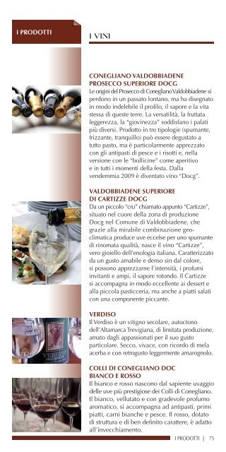 I PRODOTTI - Primavera del Prosecco