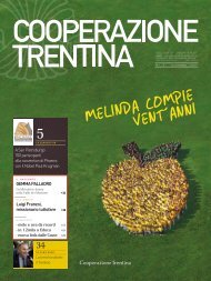 Ottobre - Federazione Trentina della Cooperazione