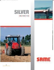 SILVER - Same Deutz Fahr's