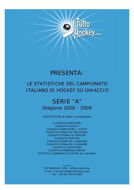 Campionato_serie A_2008-09 - Tuttohockey