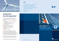 Flyer erneuerbare Energien - VR-Bank Aalen eG