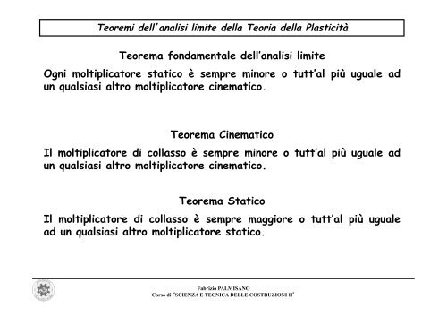 Palmisano - Tecnica II - 1.pptx - Politecnico di Bari