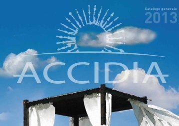 scarica il catalogo PDF - Accidia