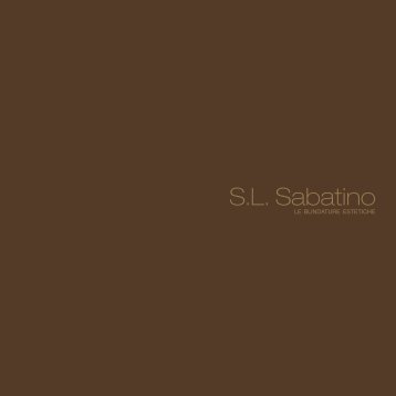 Catalogo SL Sabatino 2010 - LombardaSerramenti