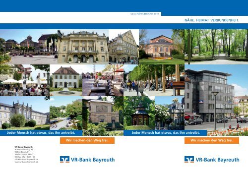 Geschäftsbericht 2011 - VR-Bank Bayreuth