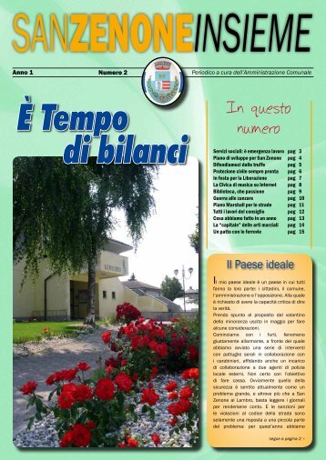 Anno 1 - N. 2 - Comune di San Zenone al Lambro