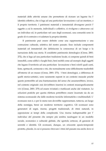 ecomusei e sviluppo locale - Agenda 21 Est Ticino