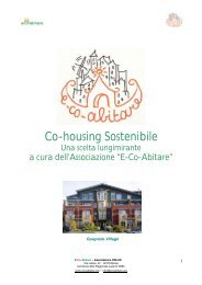 Co-housing Sostenibile di Ass. Ecoabitere - rete CCP