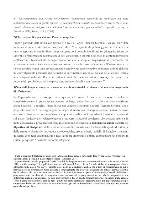 Competenze storia e filosofia - parte 1 - Nuovo sito del Liceo Costa