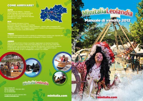 Manuale di vendita 2012 - Minitalia Leolandia