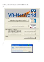 Installation / Update und Konfiguration der Software VR-Networld ...
