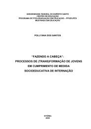 “fazendo a cabeça”: processos de (trans) - PPGE