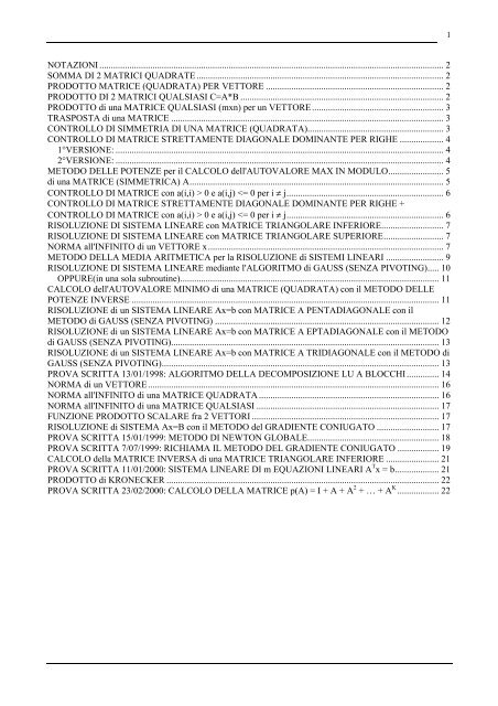 Esercizi in Fortran - Progettoatena.It