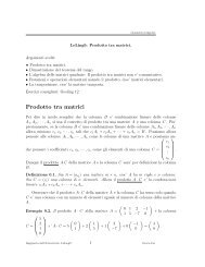 LeLing9 - Dipartimento di Matematica