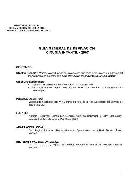 Cómo hacer una derivación vp
