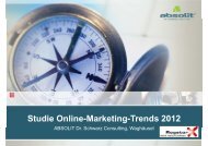 Studie Online-Marketing-Trends 2012