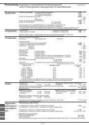 Preisaushang - Volksbank Vogtland eG