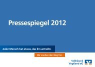 Pressespiegel 2012 - Volksbank Vogtland eG