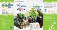 Flyer Wander Vierer 2013 - VR Genossenschaftsbank Fulda