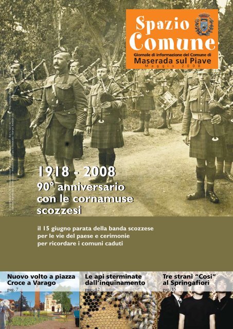 Maggio 2008 - Comune di Maserada sul Piave
