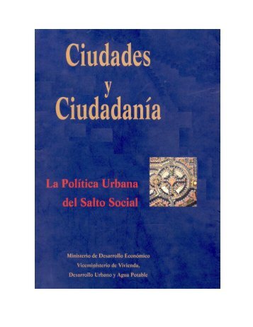 Política Urbana del Salto Social - Observatorio Ambiental de Bogotá