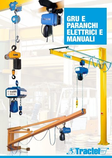 GRU E PARANCHI ELETTRICI E MANUALI - Tractel