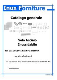 Catalogo Generale Inox Forniture