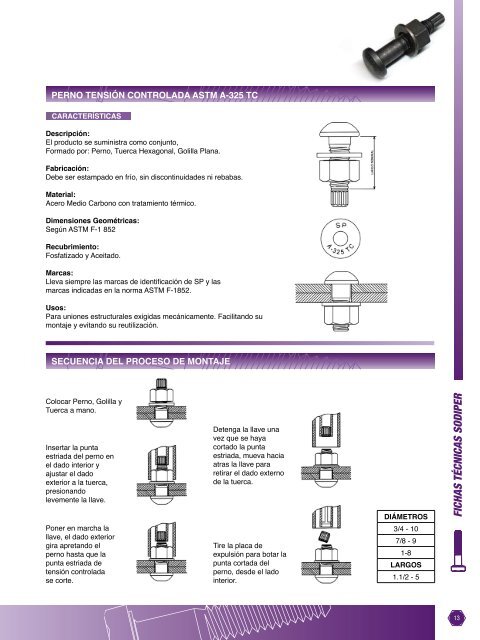 fichas técnicas sodiper