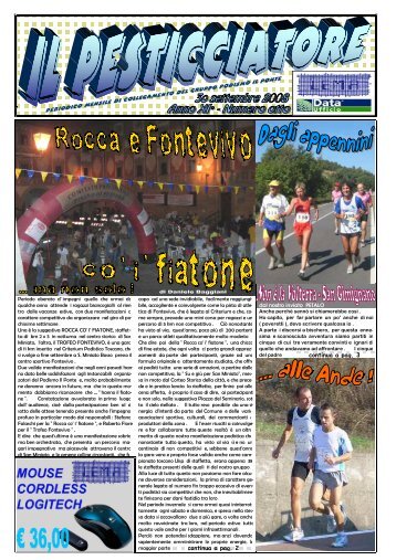 pesticciatore - settembre 2008 - Podismo il ponte