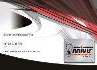 BETA 400 RR SCHEDA PRODOTTO - Mivv