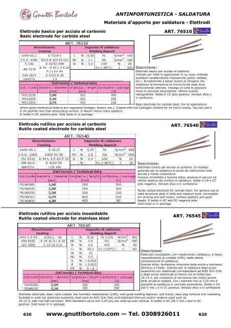 catalogo gnutti bortolo antinfortunistica e saldatura