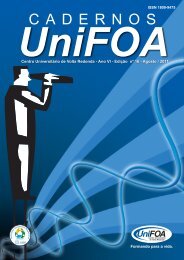 12 Cadernos UniFOA Edição nº 16 - Agosto/2011