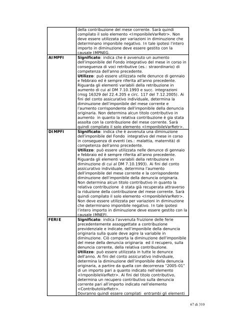 Documento tecnico - Ebinter