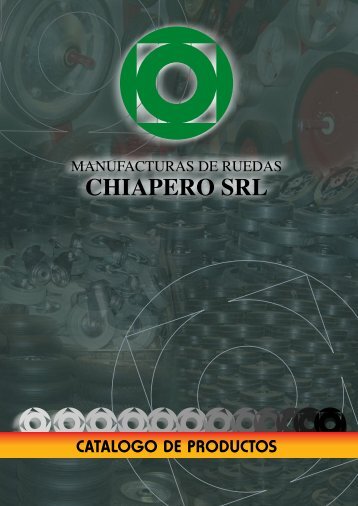 ruedas de polipropileno - Chiapero SRL