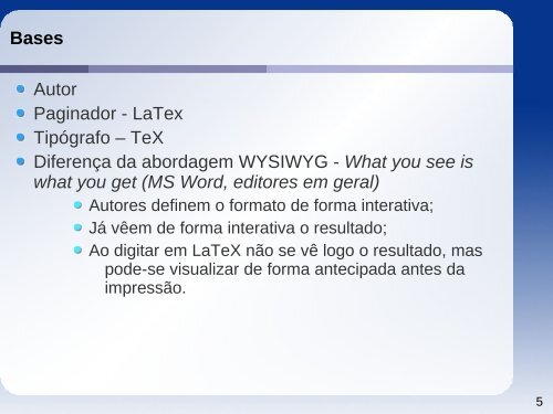 Introdução ao LaTeX - Ufersa