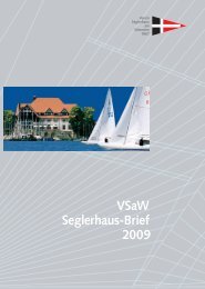 Seglerhaus-Brief 2009 - VSaW