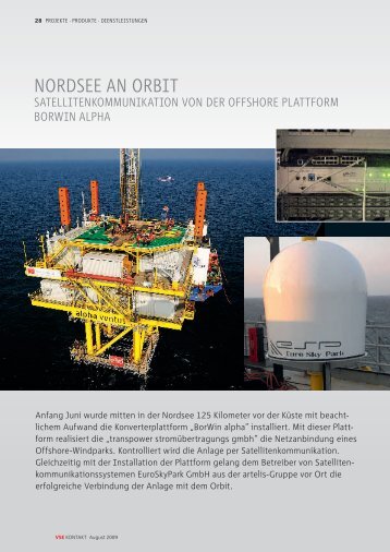 nordSEE an orbit - VSE Net GmbH