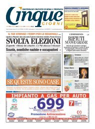 SVOLTA ELEZIONI - Cinque Quotidiano