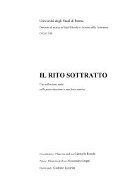 IL RITO SOTTRATTO - DSpace@Unipr