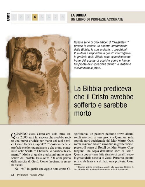 La bibbia: un libro di profezie accurate - Lo scrigno dei tesori