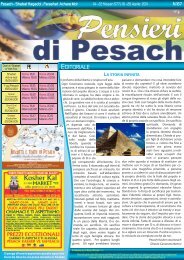 167 -Pesach.pub - Pensieri di Torà