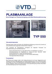 PLASMAANLAGE TYP 550 - VTD