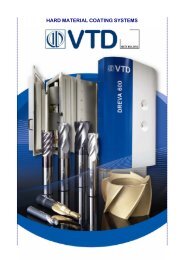 HARD MATERIAL COATING SYSTEMS - VTD