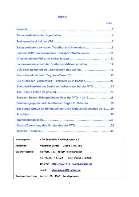 Bewegungsmelder 2012-12.pdf - VTG Recklinghausen