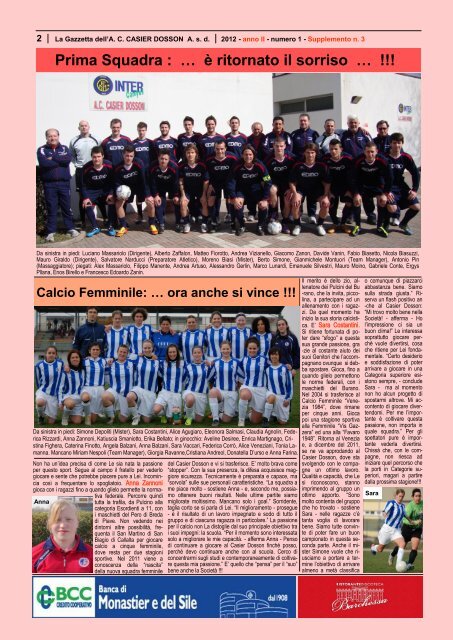 Supplemen. n.3 al numero 1 cartaceo.pdf - Associazione Calcio ...