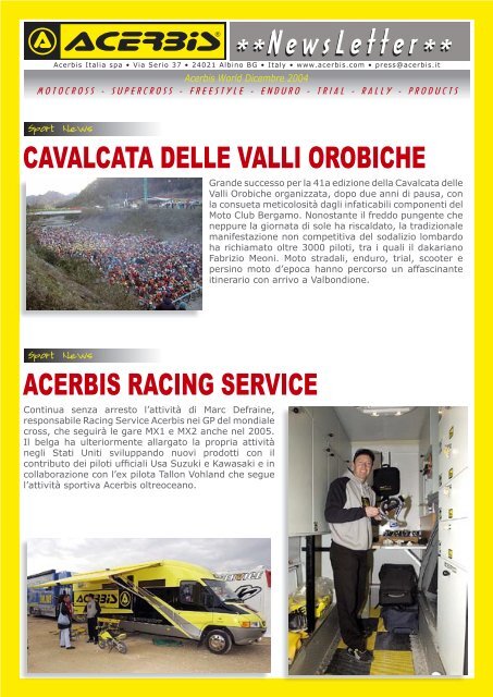 Acerbis Newsletter 12_04 it.indd - Motowinners