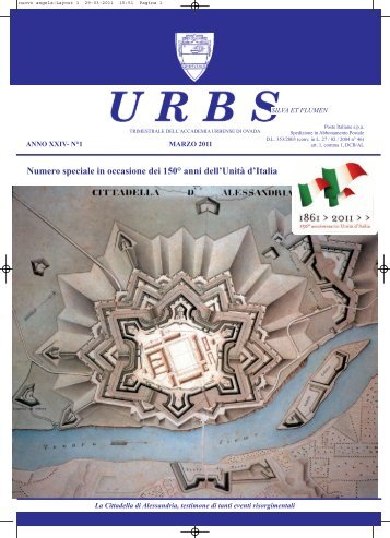 Scarica tutta la rivista in formato pdf - Accademia Urbense