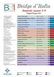 Maggio-Giugno/11 - Scuola Bridge Multimediale