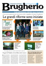 Notiziario novembre 2005 - Comune di Brugherio